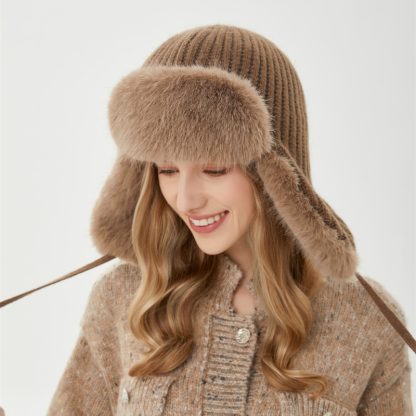 Knitted Trapper Hat for Winter - Image 14