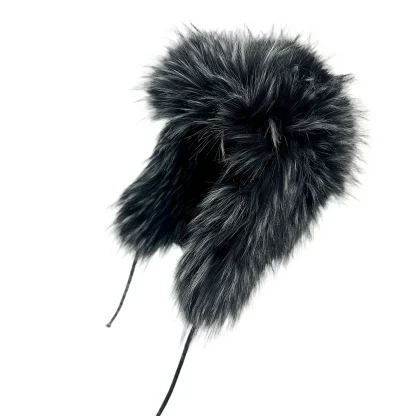 Aviator Hat with Fluffy Faux Fur - Image 7