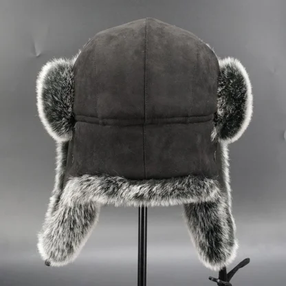 Faux Fur Trapper Hat with Ear Protectors - Image 10