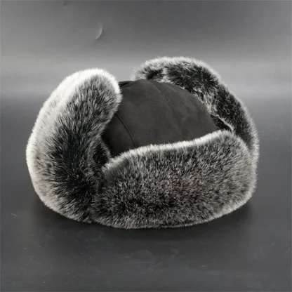 Faux Fur Trapper Hat with Ear Protectors - Image 6