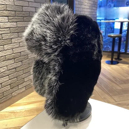 Faux Fur Trapper Hat with Ear Protectors - Image 15