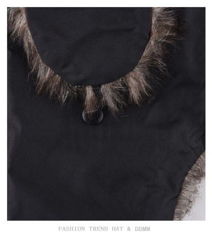 Faux Fur Ushanka with Buckled Ear Flaps - Image 14