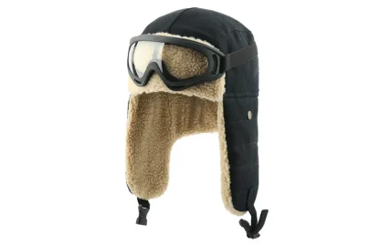 Windproof Warm Aviator Hat with Goggle - Image 6