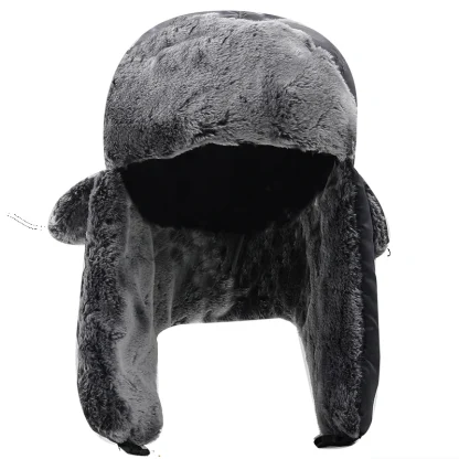 Unisex Ushanka with Buckled Ear Flaps - Image 5