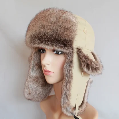 Cozy Ushanka with Adjustable Ear Flaps - Image 4