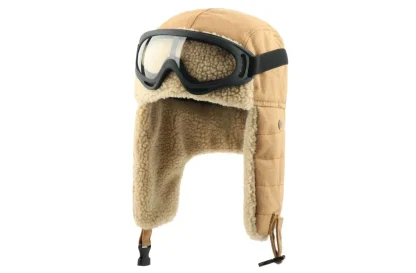 Windproof Warm Aviator Hat with Goggle - Image 8