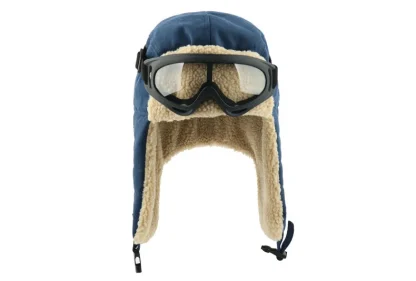 Windproof Warm Aviator Hat with Goggle - Image 13