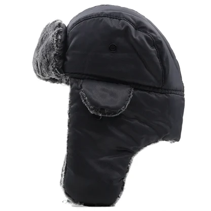 Unisex Ushanka with Buckled Ear Flaps - Image 7