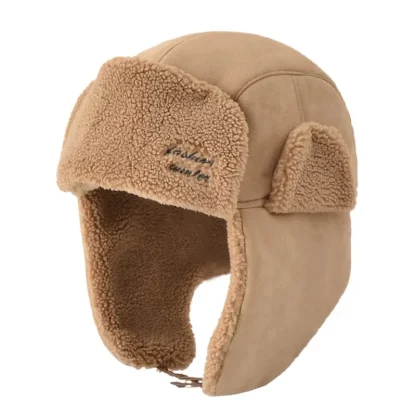 Solid Color Aviator Hat for Winter - Image 2