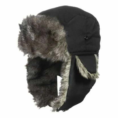 Casual Unisex Ear Flaps Trapper Hat - Image 4