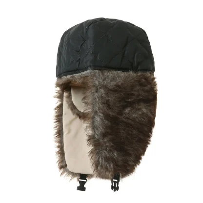 Faux Fur Ushanka with Buckled Ear Flaps - Image 6