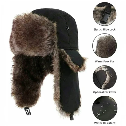 Thickened Warm Trapper Hat for Winter - Image 2