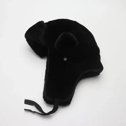 Thick Warm Trapper Hat with Lace-up - Image 13