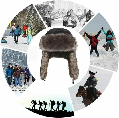 Thickened Warm Trapper Hat for Winter - Image 4