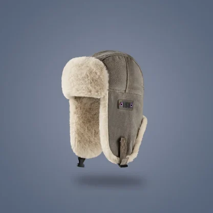 Plush Trapper Hat with Ear Flaps - Image 4