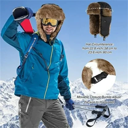 Thickened Warm Trapper Hat for Winter - Image 5