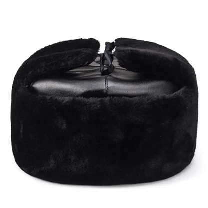 Thick Lining Flat Top Aviator Hat - Image 9