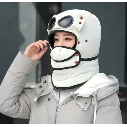 Thermal Trapper Hat with Ski Face Cover - Image 6